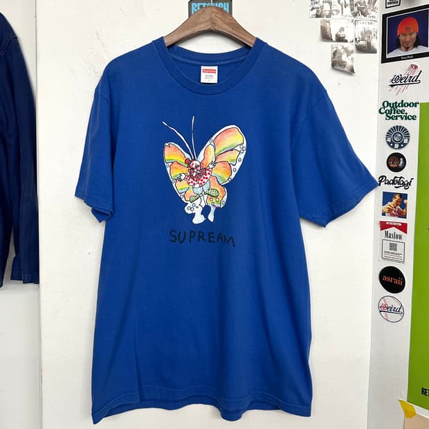 2016SS 슈프림x마크곤잘레스 버터플라이 티