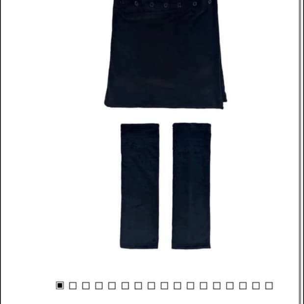 지초이 랩스커트+레그워머 23-006