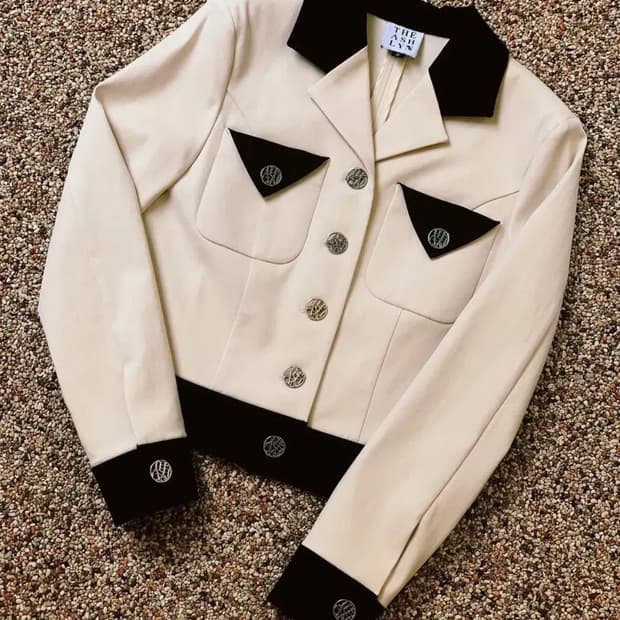 the ashlyn 더 애쉴린 cotton crop jacket