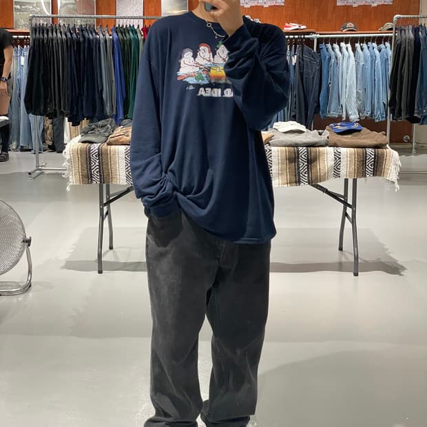 Levi's 550 흑청 데님 팬츠