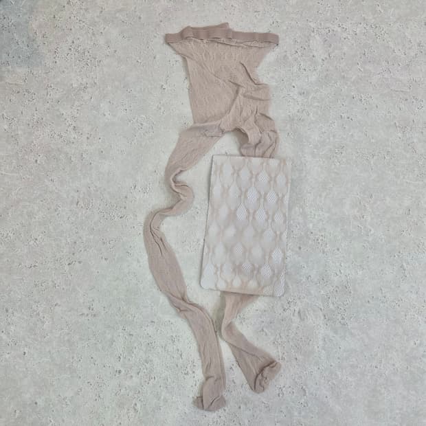 일본산 소프트 베이지 망사스타킹