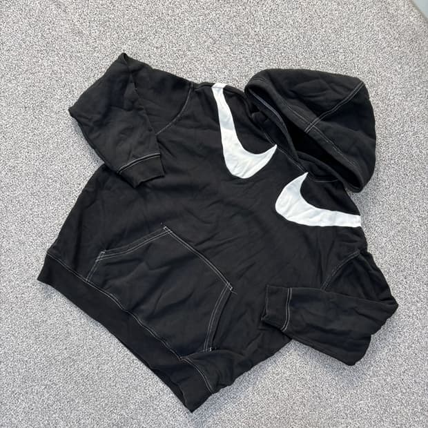L 나이키 스티치 후드티 0720J1