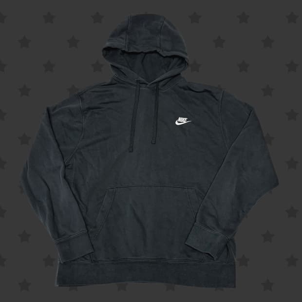 나이키 오버핏 데일리 블랙 후드티 