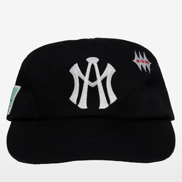 애프터매스 ATM LOGO BALL CAP [BLACK]