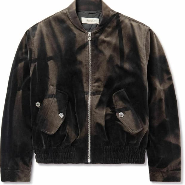 [XL]22aw jiyongkim velvet bomber