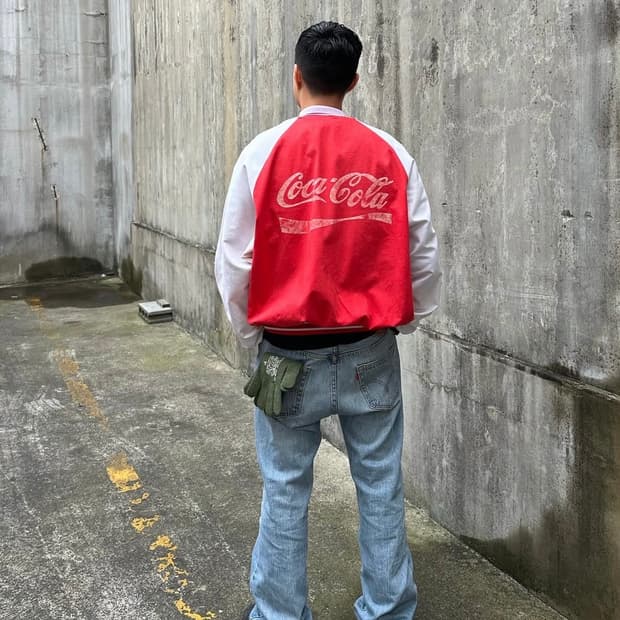 코카콜라 빈티지 자켓