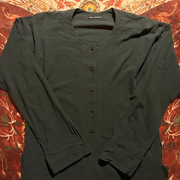 Issey miyake pullover shirt 