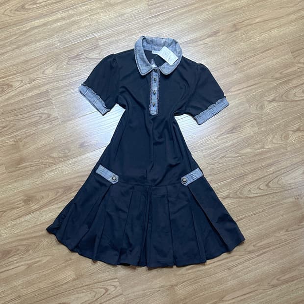 엑시즈팜 리본 원피스 히메갸루 로걀 라떼 모리걸 일본 긱시크 고딕 펑크