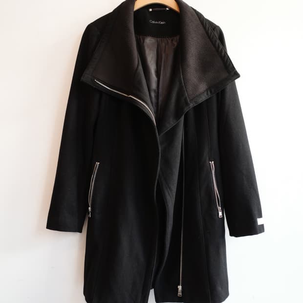 Calvin Klein 캘빈 클라인 울 코트