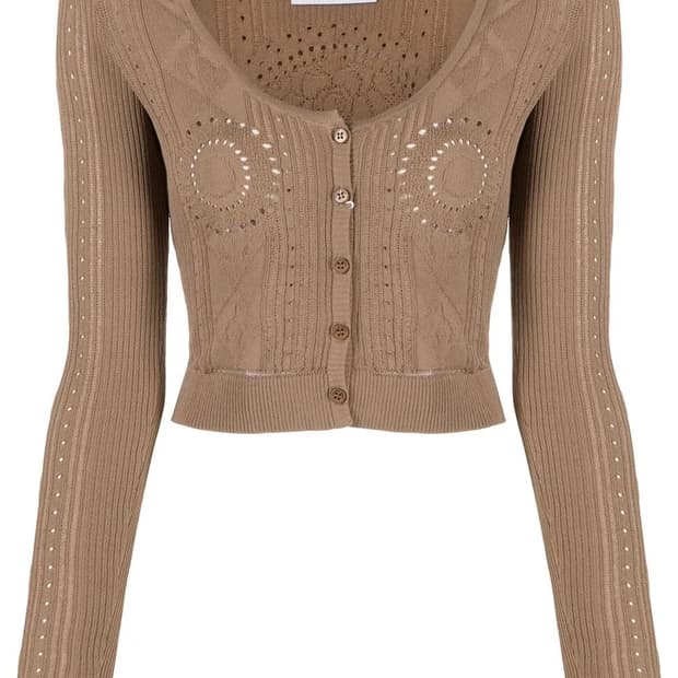 [새상품] 마린세르 니트 가디건 xs 베이지