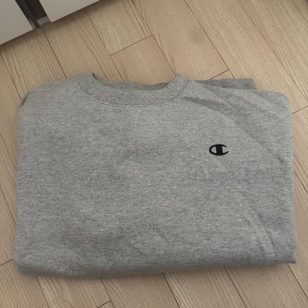 챔피온 맨투맨 그레이 XL
