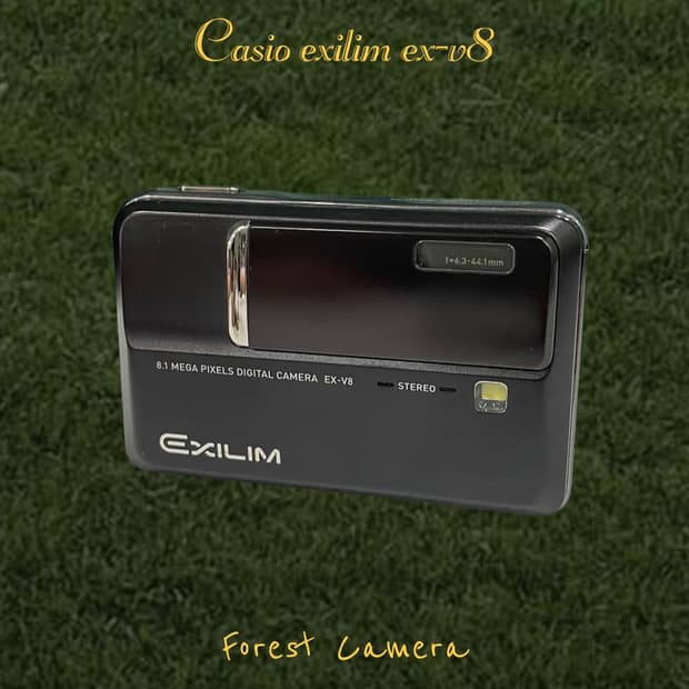 (풀박) 카시오 엑슬림 exilim ex-v8 빈티지디카 디지털카메라