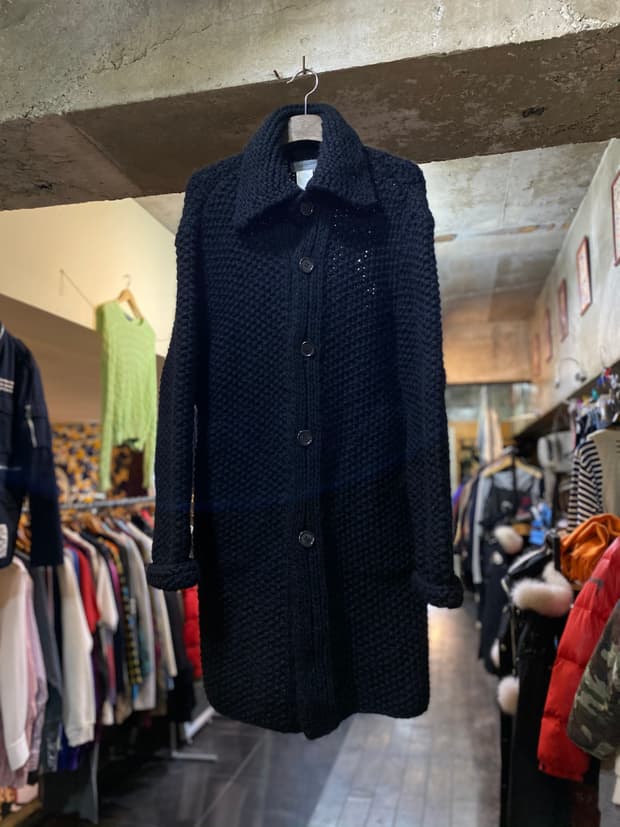 Yohji Yamamoto 요지야마모토 헤비 울 코트