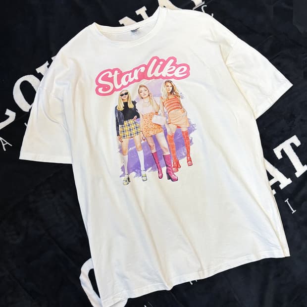 쉬인 그래픽 티셔츠