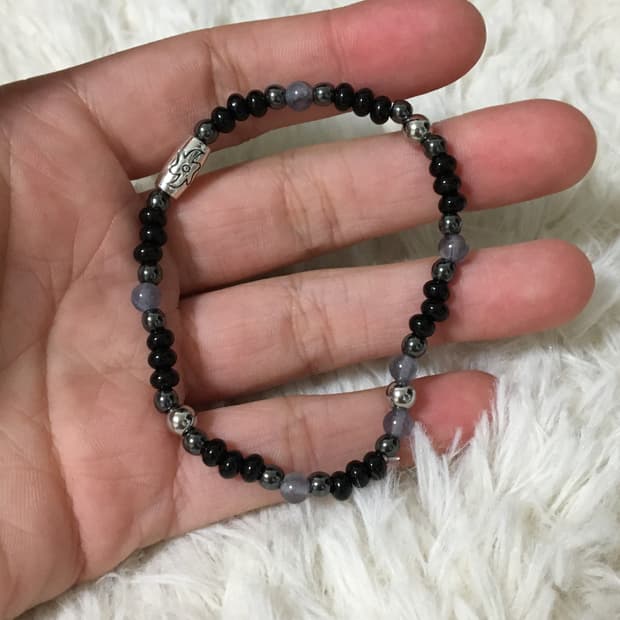 원석 비즈 팔찌