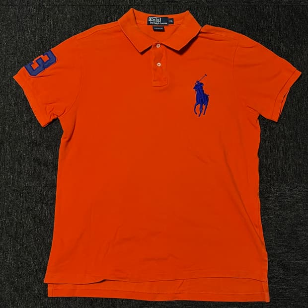 Polo Ralph Lauren 빅포니 넘버 패치 반팔 폴로셔츠
