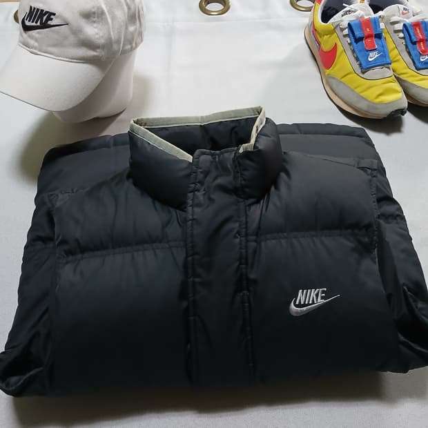 Nike 나이키 양면 다운 패딩조끼 베스트 자켓 남녀공용