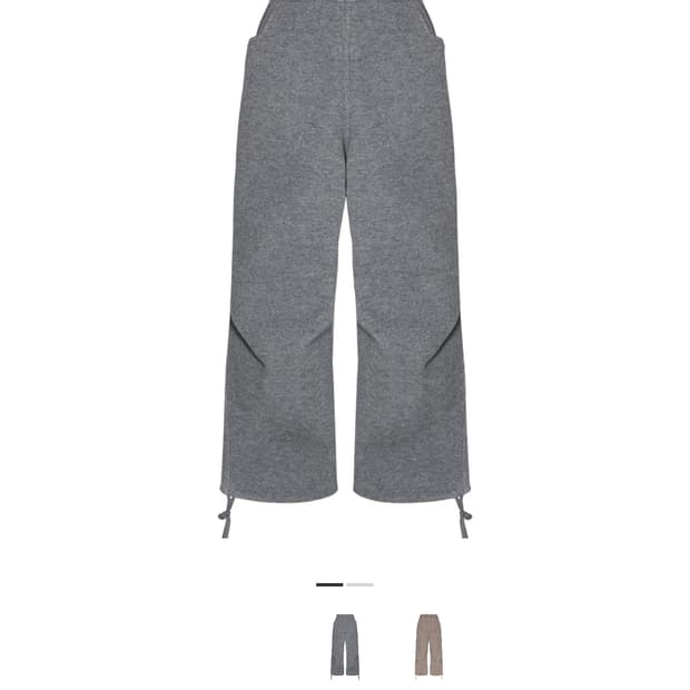 [OS] 카미엔 코지 울 팬츠 그레이