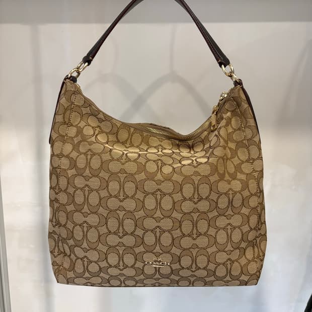 Large Soho Hobo Bag in Signature Jacquar