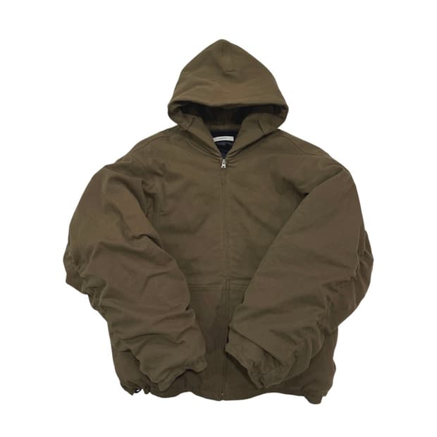 [2] 논노드 몰스킨 셔링 봄버 카키 브라운