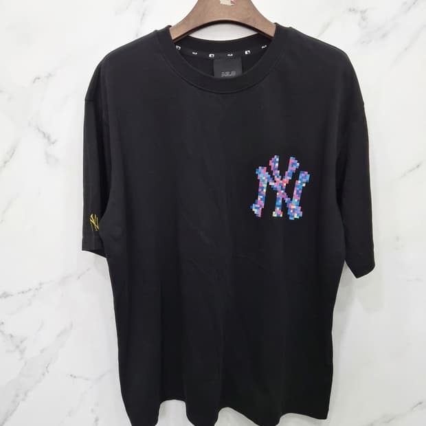 M,95,넉넉핏~ )) MLB 엠엘비 반팔티셔츠! 라운드넥~