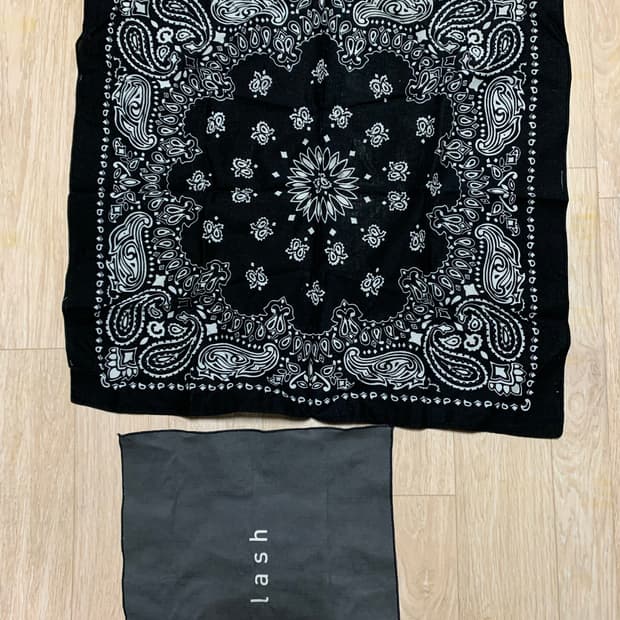 로스코 반다나, 래쉬 페이즐리 안경닦이 