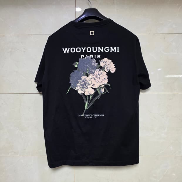 {클로젯}[48]우영미 플라워 프린팅 반팔티