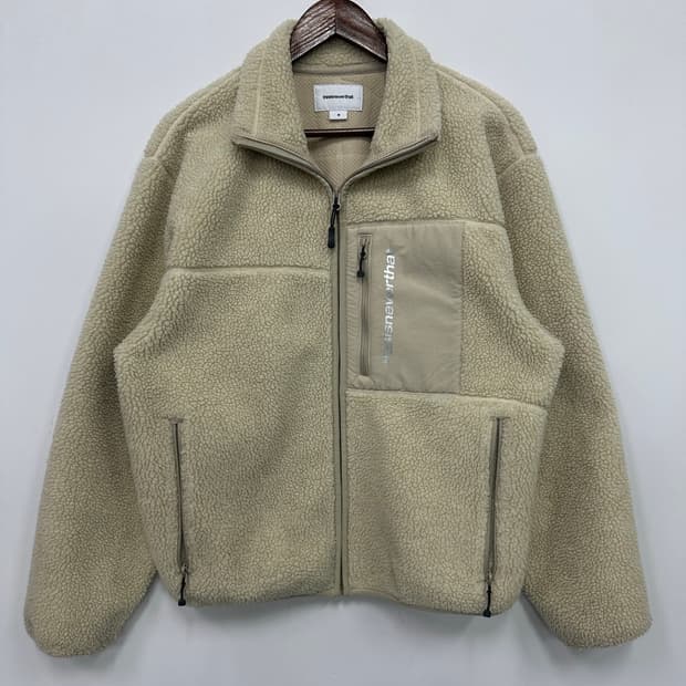 디스이즈네버댓 쉐르파 베이지 플리스 