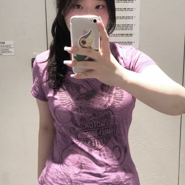 빈티지 할리데이비슨 반팔티