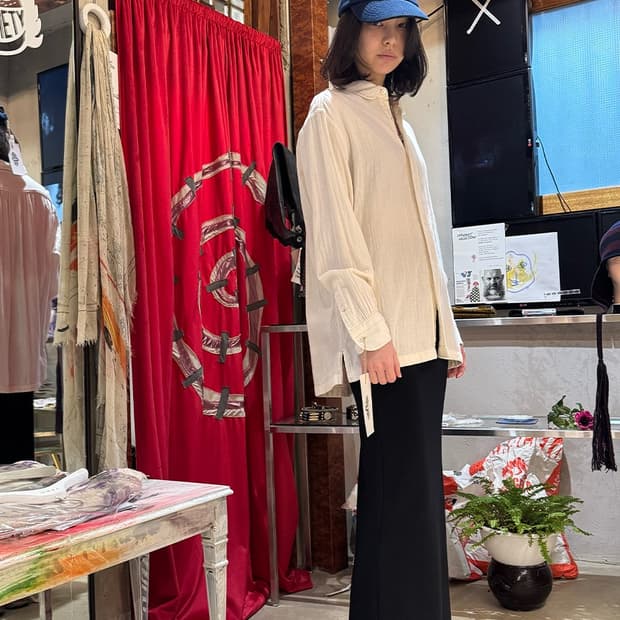 Porter classic 클래식 코튼 셔츠