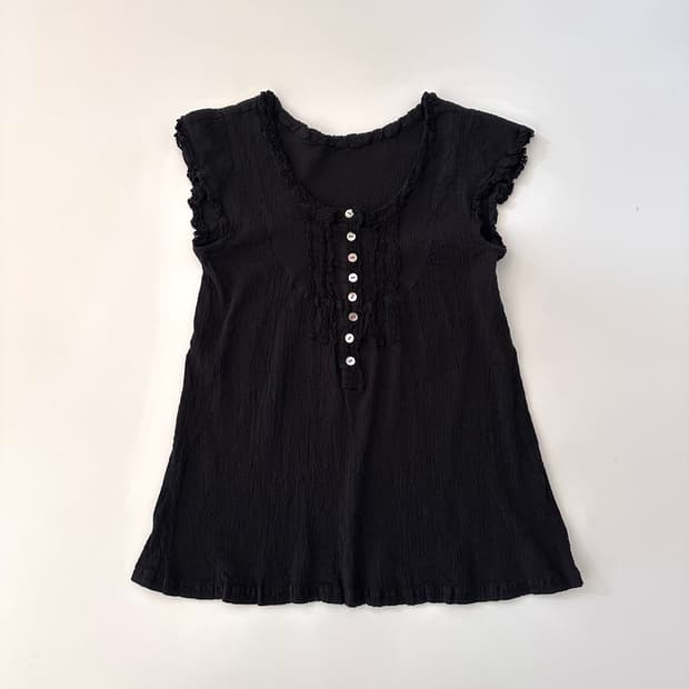 츠모리치사토 tsumori chisato 플리츠 나시 