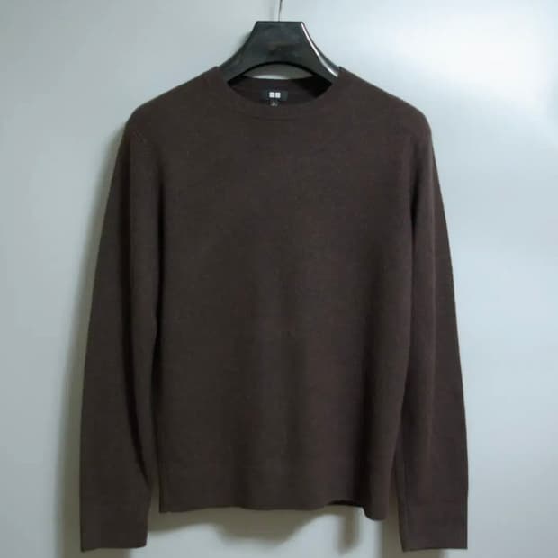 유니클로 캐시미어 니트