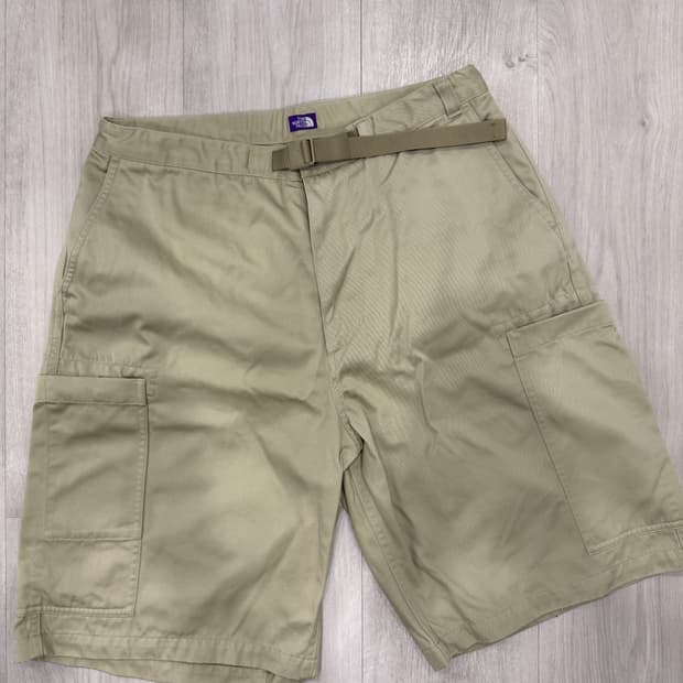 노스페이스 퍼플라벨 치노 카고 필드 반바지 NT4405N