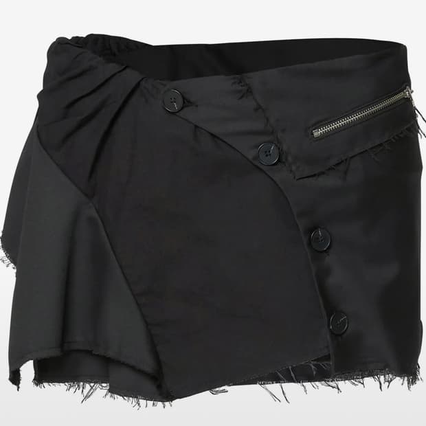 플레어업 Asymmetrical Layered Mini Skirt 스커트