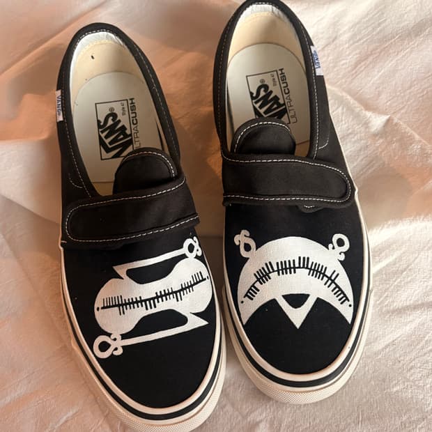 반스 커스텀 슬립온 47 블랙