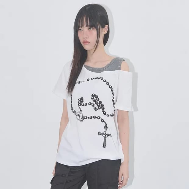 팬시클럽 로저리 노이어 티 