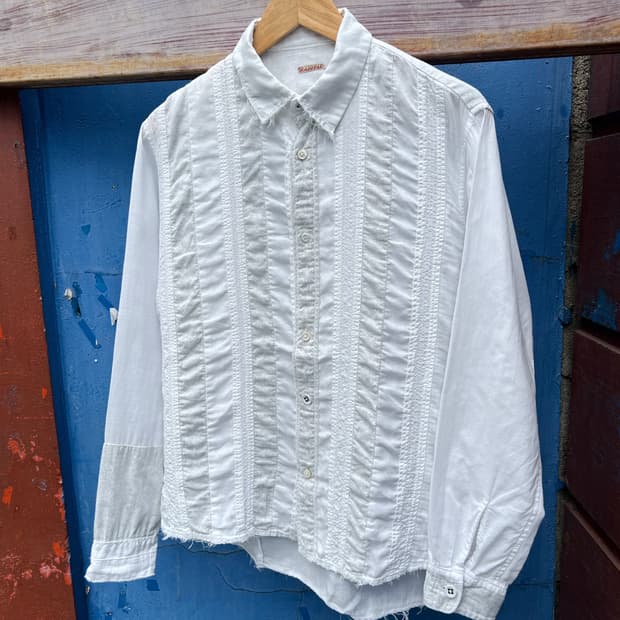 Kapital Linen White Shirt