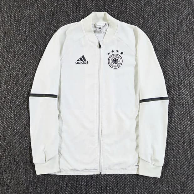 아디다스 아이보리 독일 국대 트랙탑 져지