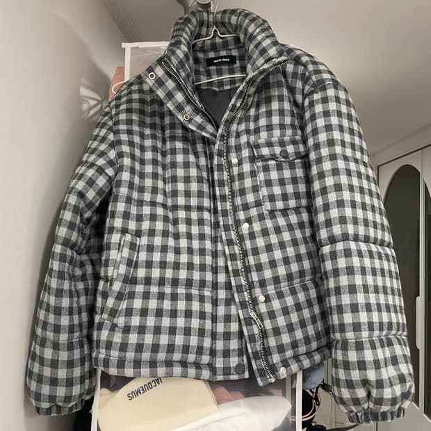 마리끌레르 체크패딩 (F)