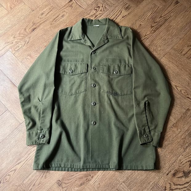 [M]80's 오리지널 U.S ARMY OG-507 셔츠