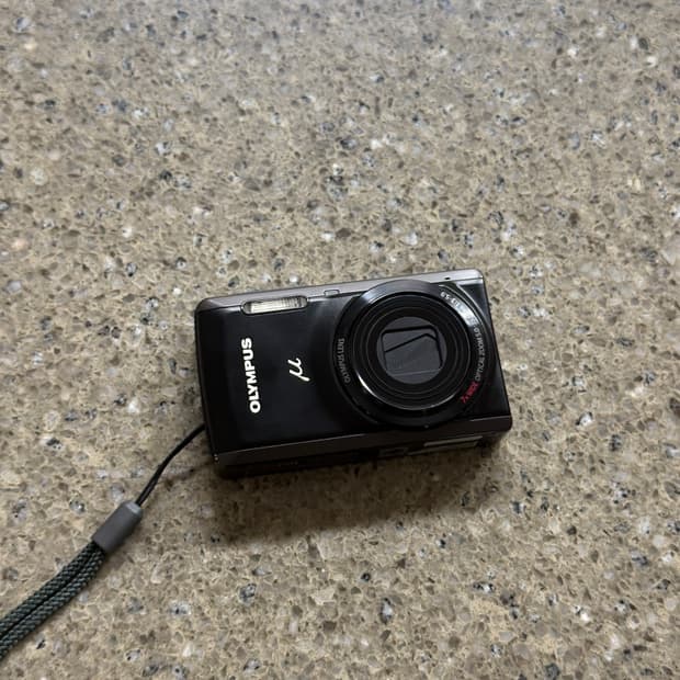 올림푸스 뮤 7050 Olympus mju 7050 블랙