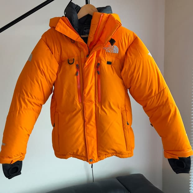 노스페이스 히말라야 오렌지 색상