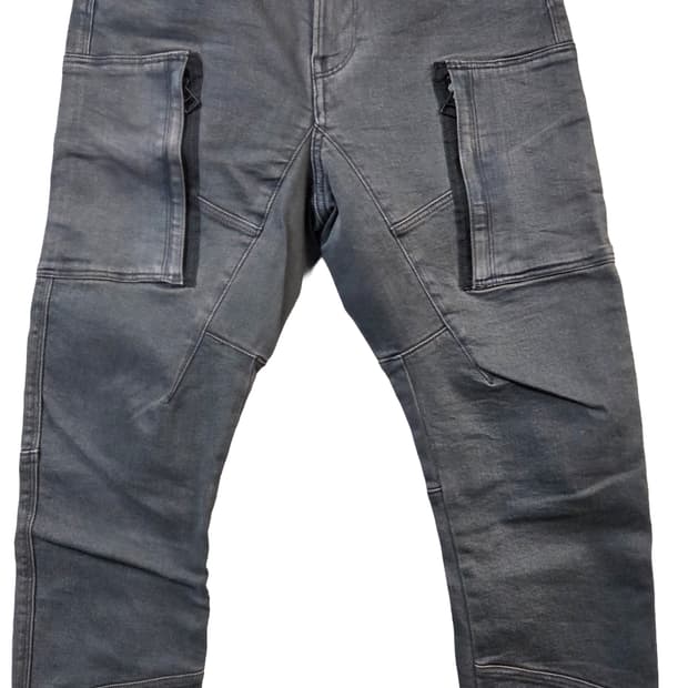 G-STAR 청색 데님 카고 바지(W33/L32)디피용 /택없음