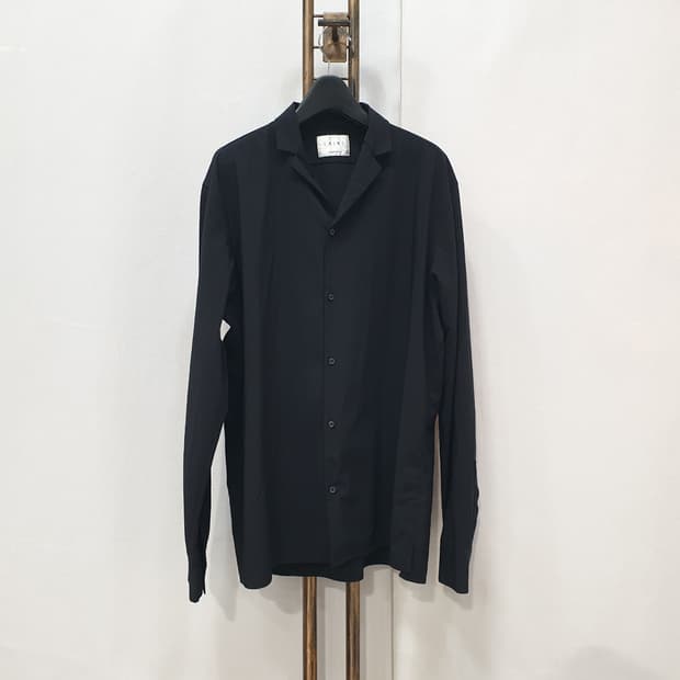 LAINE 레인 남성 블랙 셔츠 105