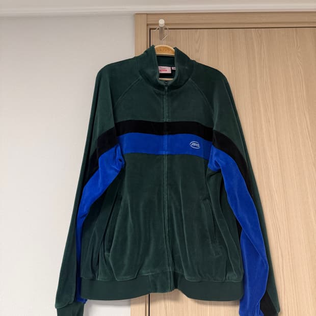 🟢 Supreme x Martine Rose 벨루어 트랙 자켓