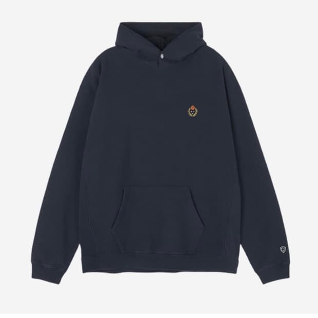 Heritagefloss crest 225 reverse hoodie L