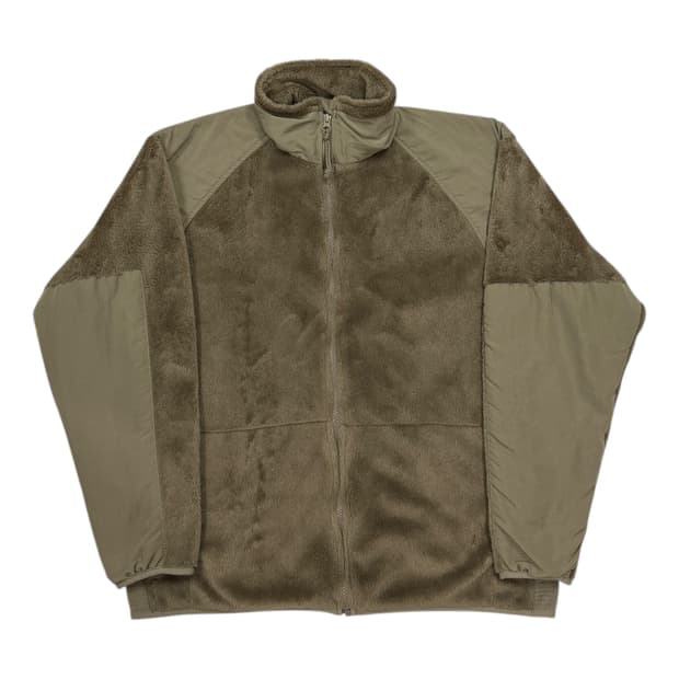 미군 USA 아미 플리스 폴라텍 후리스 자켓 카키 브라운 M