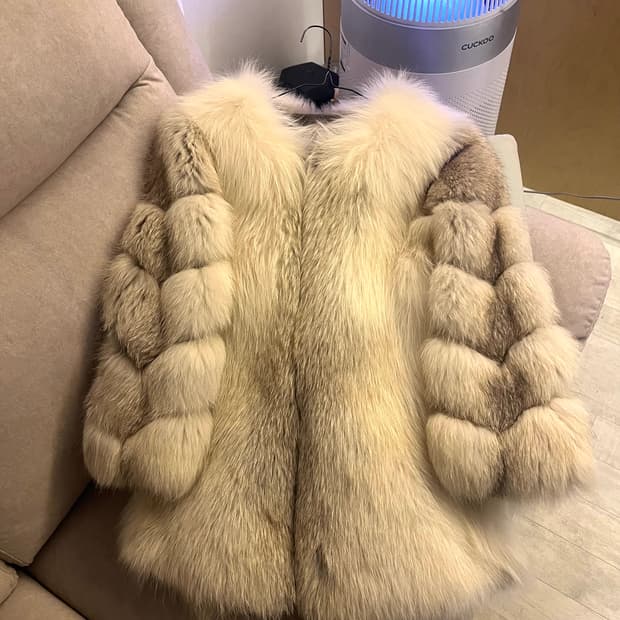 사가폭스 로얄믹스 특수종 퍼코트 폼폼이 sagafox