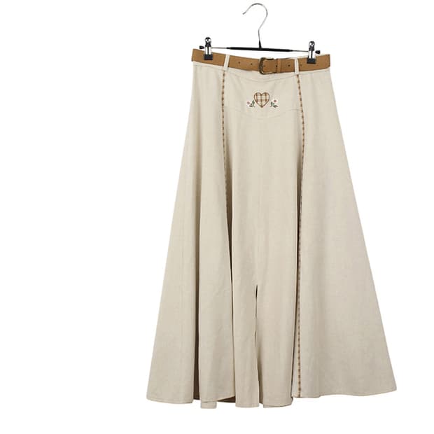 JONQUET 자수스커트(M)  유럽빈티지스커트