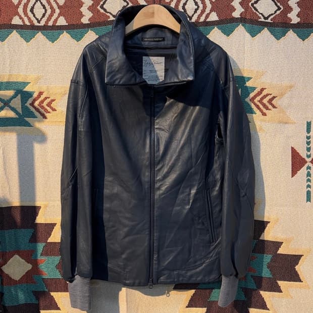 요지야마모토 양가죽 자켓